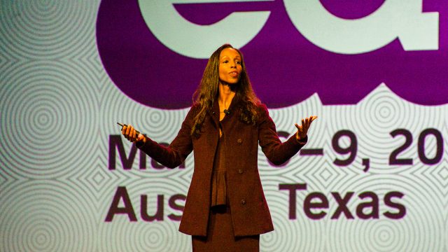 SXSW EDU 2017 Closing Program speaker, Sarah Elizabeth Lewis talk on Creativity & Social Justice.