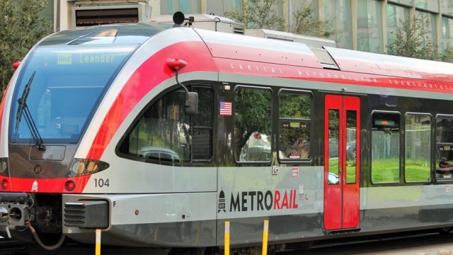 CapMetro Train Austin Convention Center
