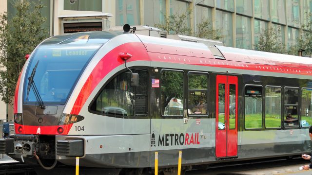 CapMetro Train Austin Convention Center