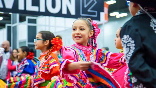 SXSW EDU Learning Performance from Harmony School of Excellence Ballet Folklorico.