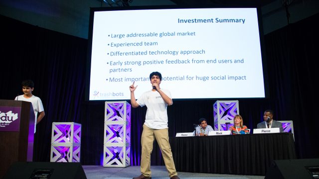 Student Startup Competition photo by Kit McNeil