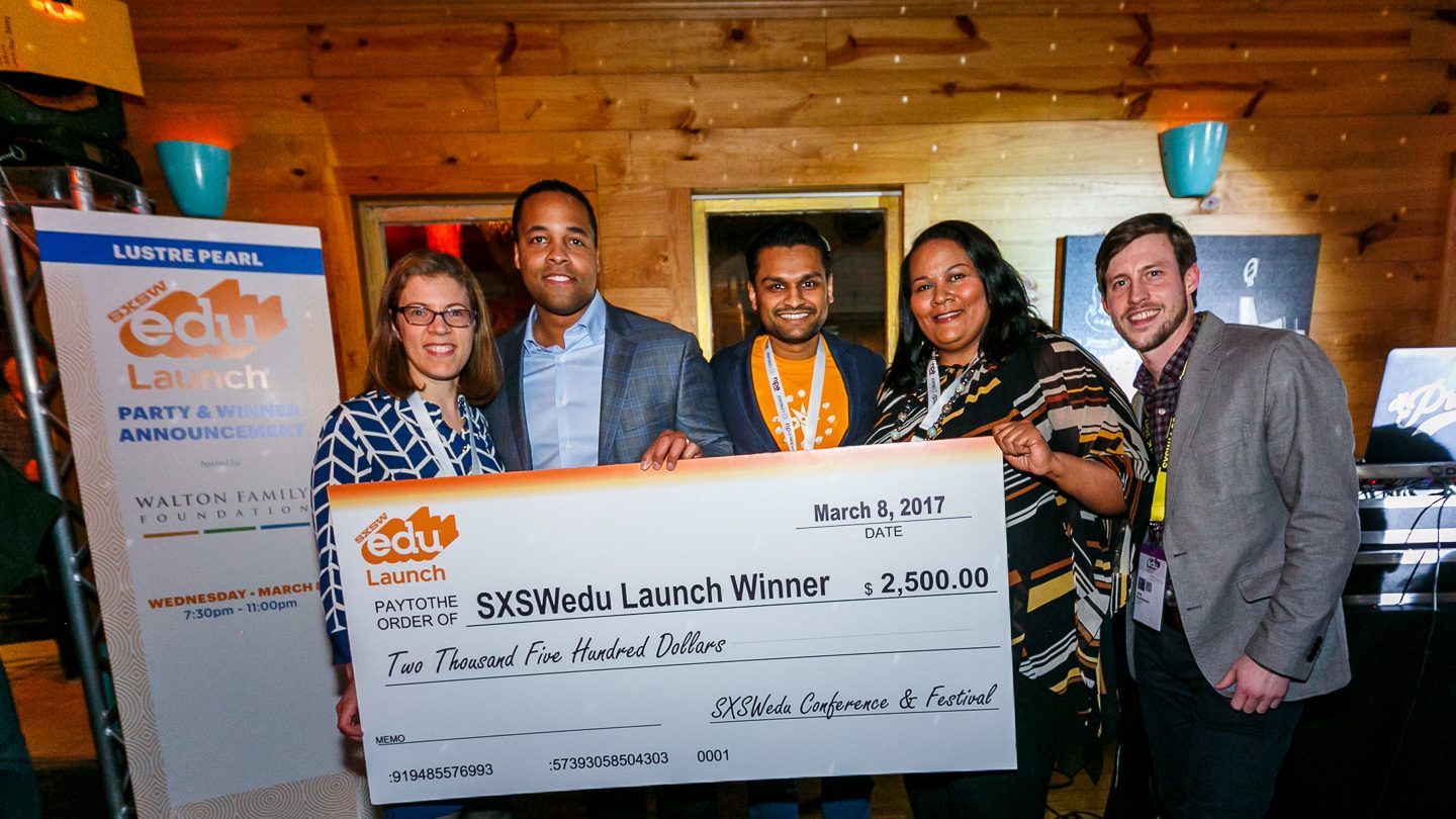 SXSW EDU 2018 Launch Winner, The Whether powered by Better Weekdays.