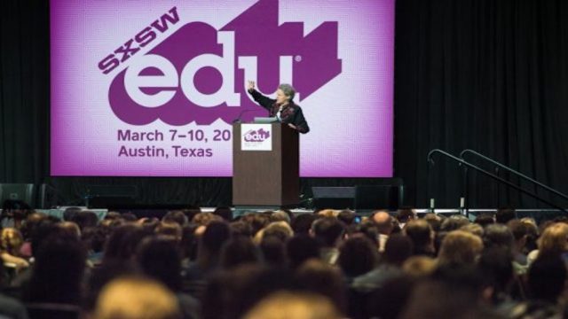 Dr. Temple Grandin 2016 SXSWedu keynote. Photo by Rob Santos