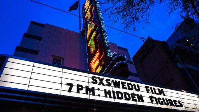 Hidden Figures film screening at SXSW EDU 2017 in Austin, Texas. Photo by Steve Rogers.