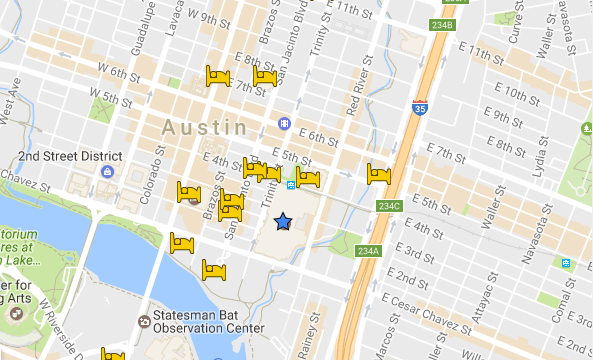 EDU Hotel Map