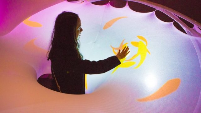 Social Sensory Architectures Lounge participate at SXSW EDU 2017. Photo by Akash Kataria.