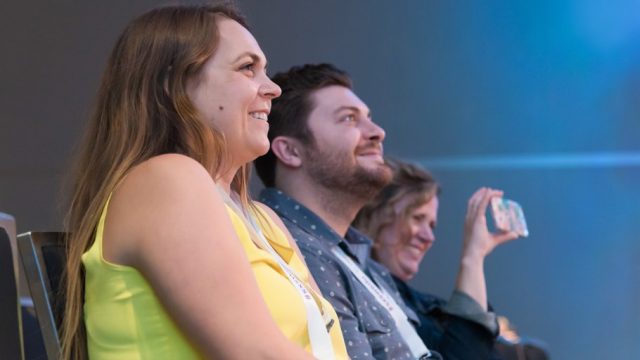SXSW EDU 2017 attendees during Story Wranglers performance.