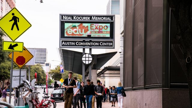 SXSW EDU Expo. Photo By Steven Snow.