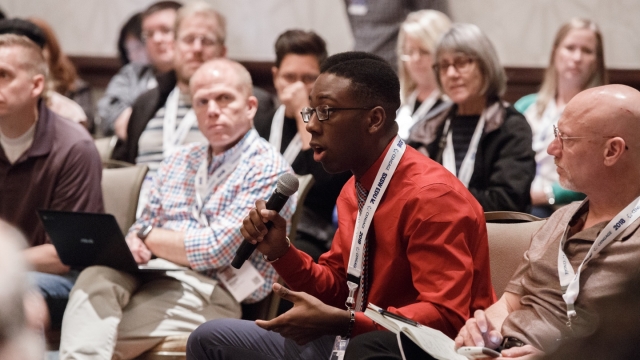 SXSW EDU 2018 campfire, Media Literacy in the Era of Fake News – Photo by Akash Kataria.