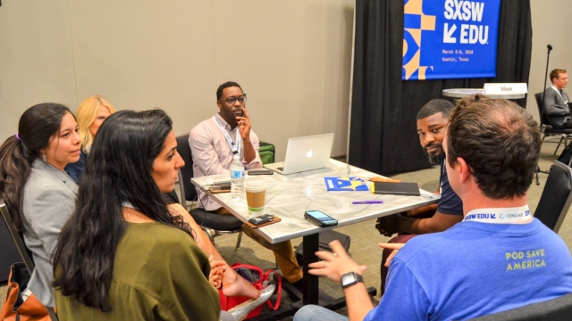 Equity, Advocacy, & Justice with EduColor Meet Up at SXSW EDU 2018 – photo by Nicole Burton.