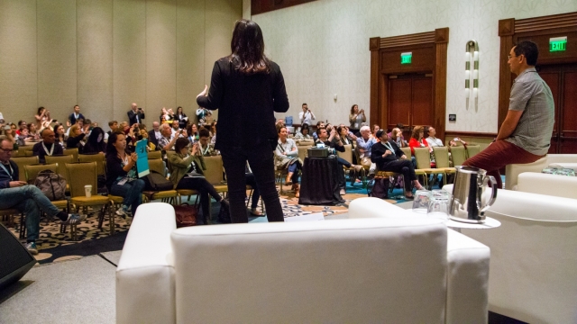 SXSW EDU 2018 talk – photo by Kit McNeil.