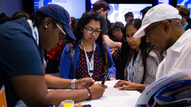 SXSW EDU 2018 Playground display, photo by Kit McNeil.