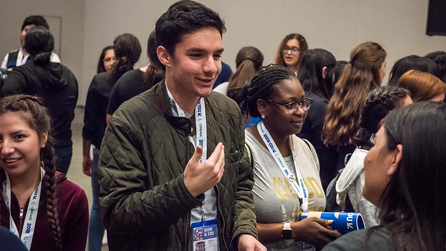 SXSW EDU 2018 Student Meet Up photo by Amanda Stronza