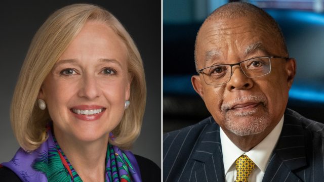 Keynote speakers Paula Kerger & Henry Louis Gates Jr.