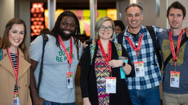 Group of registered attendees at SXSW EDU 2019.