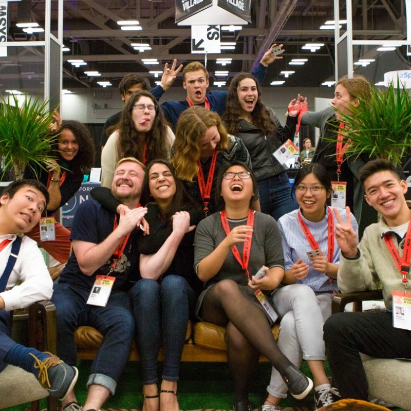 SXSW EDU 2019 student meet up.