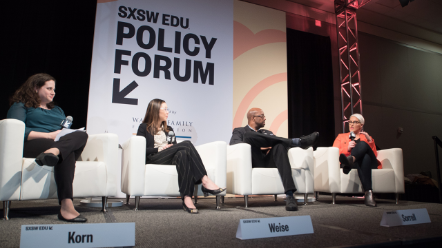 SXSW EDU 2019 Policy Forum photo by Kit Mcneil