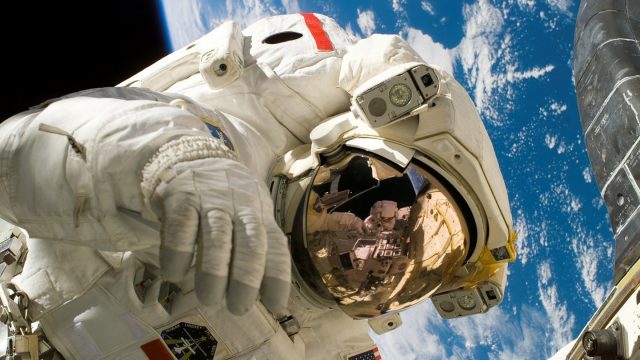 astronaut in space astronaut in space