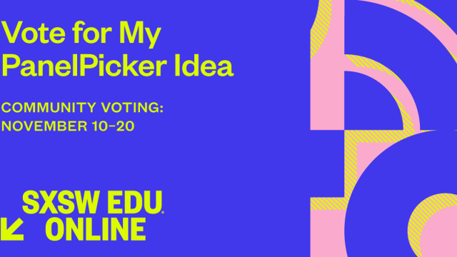 SXSW EDU 2021 PanelPicker Voting Facebook