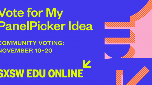 SXSW EDU 2021 PanelPicker Voting Twitter