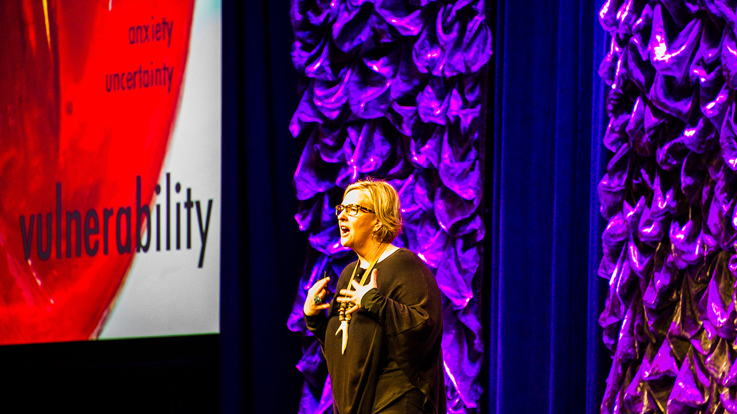 SXSW EDU 2017 Keynote Speaker Brené Brown. Photo by David Rackley