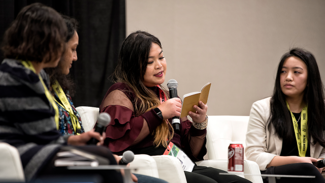 Asian-American Women Leading in EdTech - SXSW EDU 2022 - photo by Kyle Kenehan