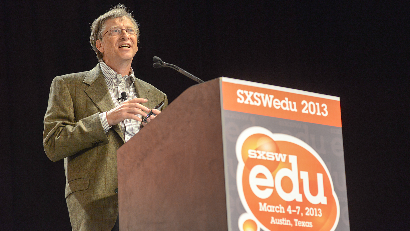Bill Gates - SXSW EDU 2013 - Photo by Amy E. Price