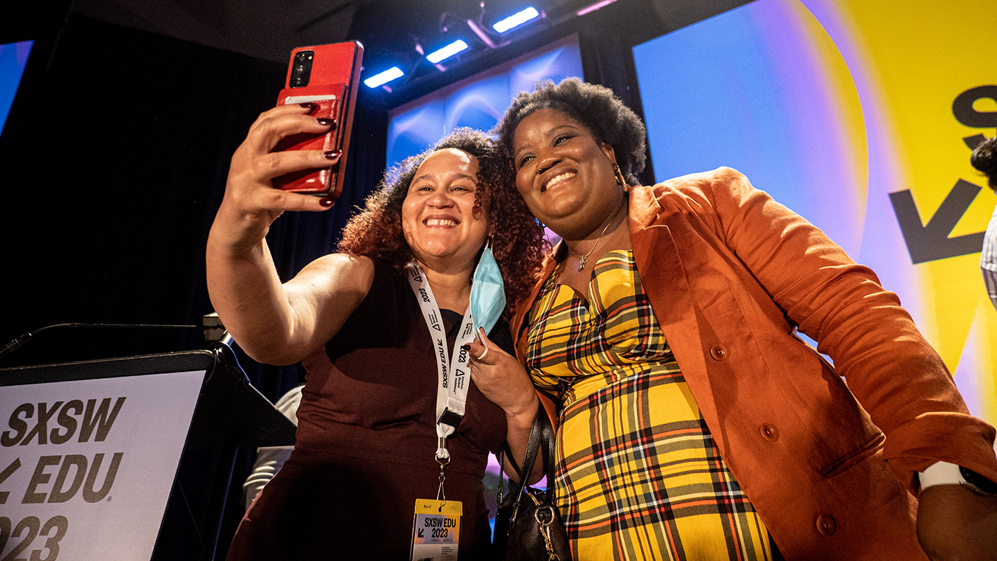 Empowering College Hopefuls Through YouTube - SXSW EDU 2023 Featured Session - Photo by Caleb Pickens