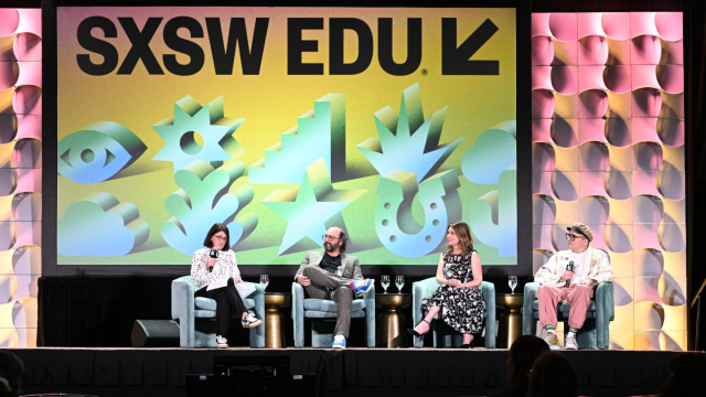 Featured Session: The Full Spectrum: A Raccoon & Neurodivergence in Kids’ Media - SXSW EDU 2025 - Photo by Daniel Poe