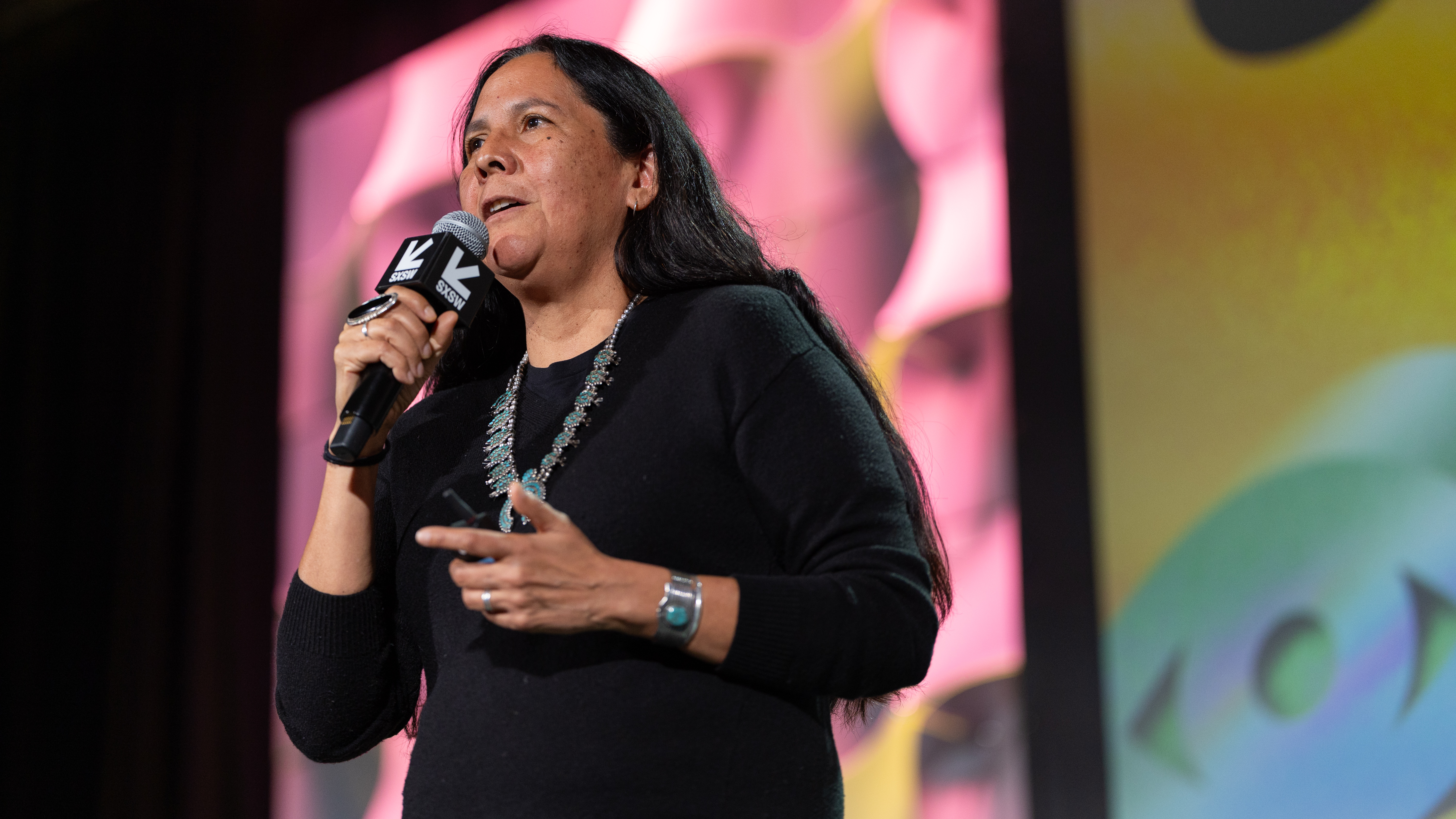 Indigenous Learning Systems Language - SXSW EDU 2025 - Photo by Miguel Esparza